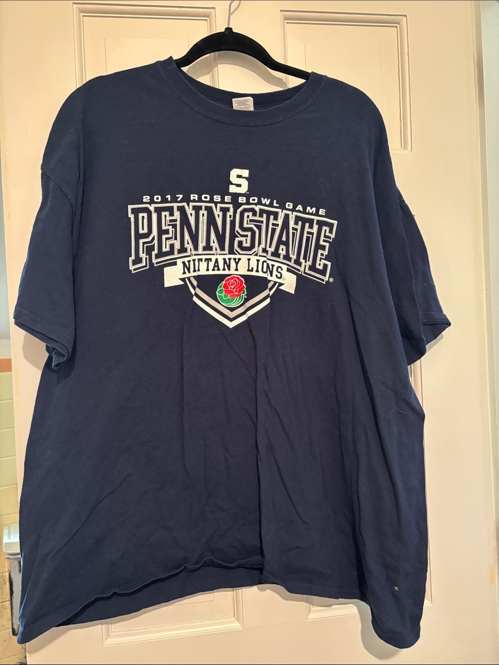 Gildan Navy Penn State Nittany Lions Rose Bowl Graphic Tee
